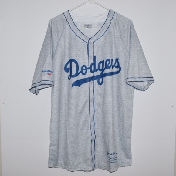 jackie robinson grey jersey